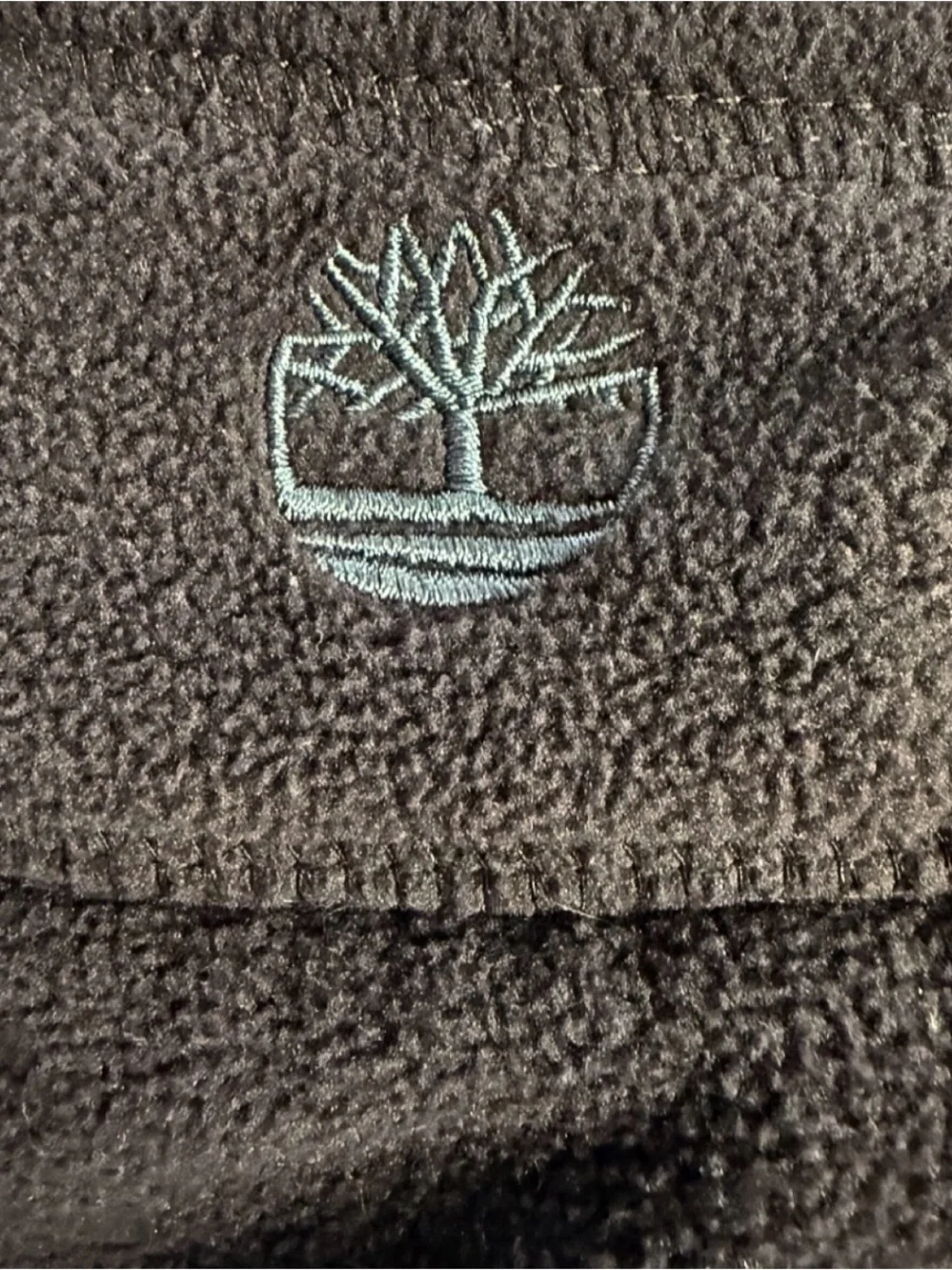 Timberland Brown Fleece Full Zip Vest Men’s XL Outdoor Hiking 3-Pocket